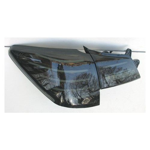 Subaru Outback ліхтарі задні світлодіодні LED тонований хром BR9 (60-1407SG) фото №3