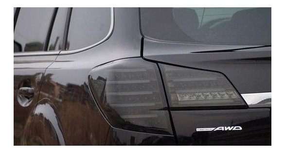 Subaru Outback ліхтарі задні світлодіодні LED тонований хром BR9 (60-1407SG) фото №8