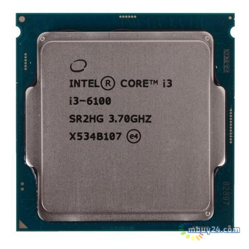 Процессор Intel Core i3 6100 Tray (CM8066201927202) фото №1