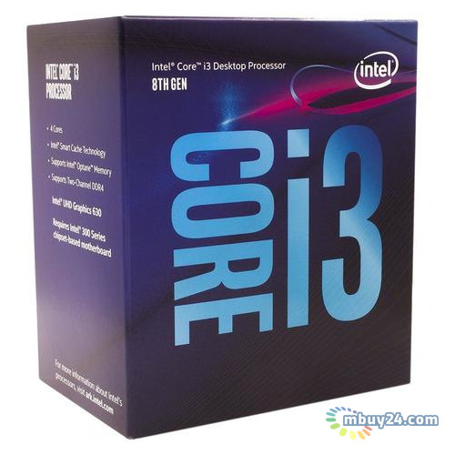 Процесор Intel Core i3 8100 Tray (CM8068403377308) фото №1