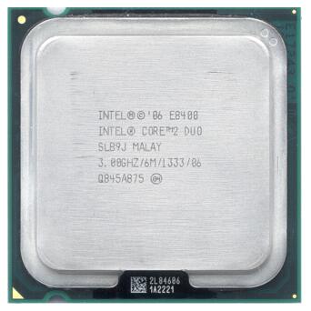 Процесор Intel Core 2 Duo E8400 Tray s775 фото №4