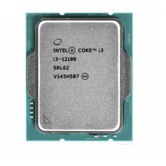 ЦПУ Intel Core i3-12100 4C/8T 3.3GHz 12Mb LGA1700 60W Box (BX8071512100) фото №2