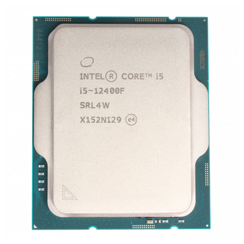 Процесор INTEL Core i5-12400F (6С/12T, 2.5GHz, 18MB, LGA1700) Tray (CM8071504555318) фото №1