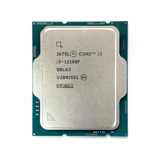 Процесор INTEL Core i3-12100F (4C/8T, 3.3GHz, 12MB, LGA1700) Tray (CM8071504651013) фото №1