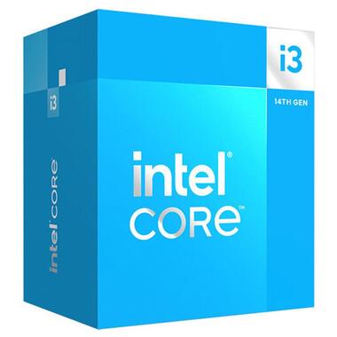 Процесор Intel Core i3 14100F 3.5GHz (12MB, Raptor Lake Refresh, 60W, S1700) Box (BX8071514100F) фото №1