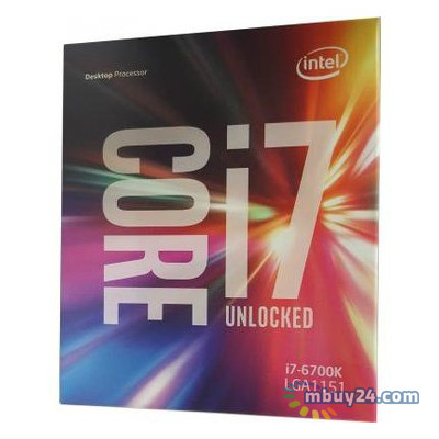 Процессор Intel Core i7 6700K 4.0GHz (8mb, Skylake, 91W, S1151) Box (BX80662I76700K) фото №1