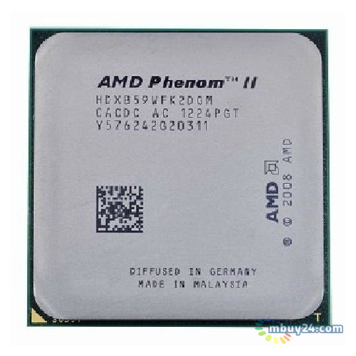 Процессор AMD Phenom II X2 B59 Socket AM3 (HDXB59WFK2DGM) фото №1