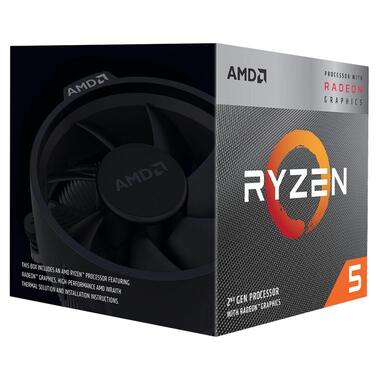 Процесор AMD Ryzen 5 4600G sAM4 (3.7GHz, 8Mb, 65W, VGA) BOX фото №2