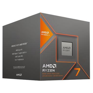 Процесор AMD Ryzen 7 8700G (4.2GHz 16MB 65W AM5) Box (100-100001236BOX) фото №1