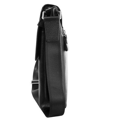 Кожаная мужская сумка Vito Torelli VT-9079-1-black фото №4