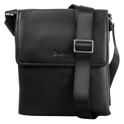 Кожаная мужская сумка Vito Torelli VT-9079-1-black фото №2