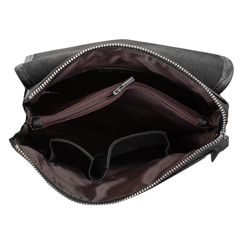Кожаная мужская сумка Vito Torelli VT-9079-1-black фото №9