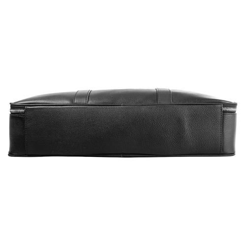 Кожаная мужская сумка с карманом для ноутбука Vito Torelli VT-6048-3-black фото №5