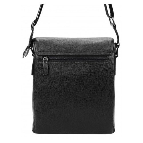 Чоловічі шкіряні сумки Borsa Leather 10t8871-black фото №3