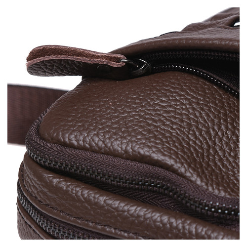 Чоловічі шкіряні сумки Borsa Leather K11169a-brown фото №8