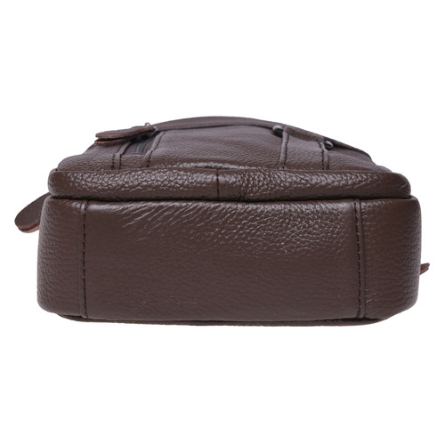 Чоловічі шкіряні сумки Borsa Leather K11169a-brown фото №5