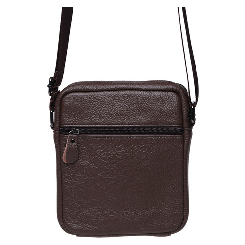 Чоловічі шкіряні сумки Borsa Leather K11169a-brown фото №3