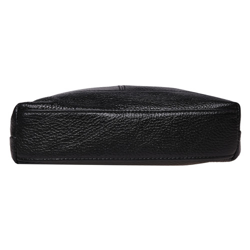 Чоловічі шкіряні сумки Borsa Leather K13822-black фото №2