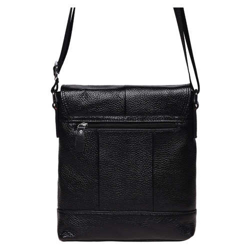Чоловічі шкіряні сумки Borsa Leather K13822-black фото №1