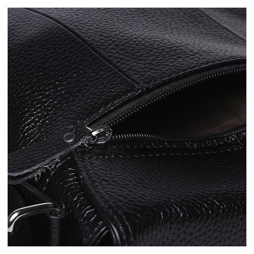 Чоловічі шкіряні сумки Borsa Leather K13822-black фото №6