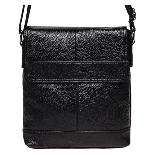 Чоловічі шкіряні сумки Borsa Leather K13822-black фото №7
