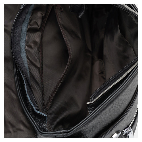 Чоловічі шкіряні сумки Borsa Leather K13530-black фото №4
