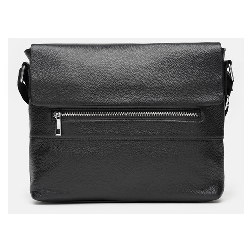 Чоловічі шкіряні сумки Borsa Leather K13530-black фото №1