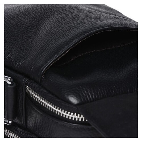 Чоловіча шкіряна сумка Ricco Grande K16266-black фото №8