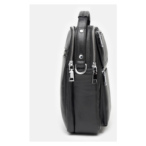 Чоловічі шкіряні сумки Ricco Grande K16353-black фото №4