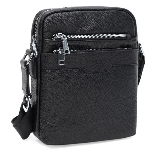 Чоловічі шкіряні сумки Ricco Grande K16507bl-black фото №1