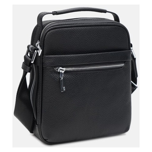Чоловіча шкіряна сумка Ricco Grande K16607а-black фото №1