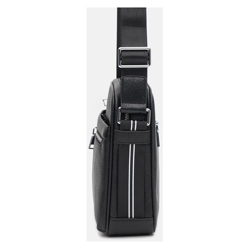 Чоловіча шкіряна сумка Ricco Grande K16607а-black фото №4