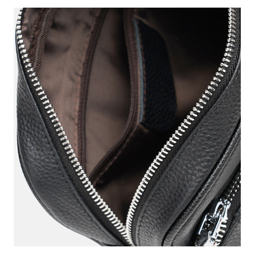 Чоловічі шкіряні сумки Ricco Grande K16399-black фото №5