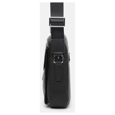 Чоловіча шкіряна сумка Ricco Grande K12043bl-black фото №5