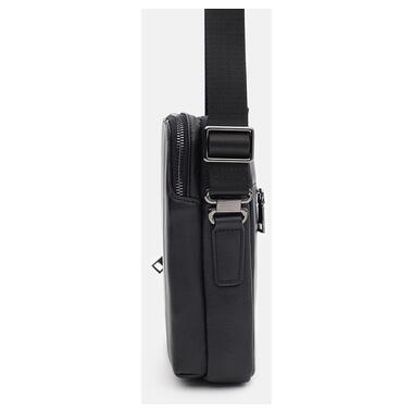 Чоловіча шкіряна сумка Ricco Grande K12179bl-black фото №4