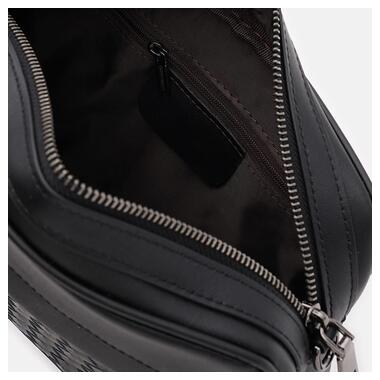 Чоловіча шкіряна сумка Ricco Grande K16612bl-black фото №5