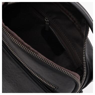 Чоловіча шкіряна сумка Ricco Grande K16682bl-black фото №5