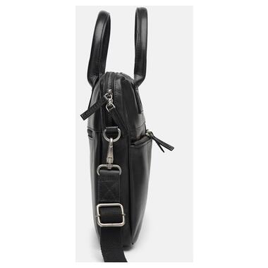 Чоловіча шкіряна сумка Ricco Grande 1FSL-1052-black фото №4