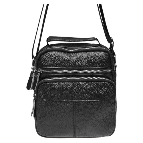 Чоловіча шкіряна сумка Keizer K13657-black фото №2