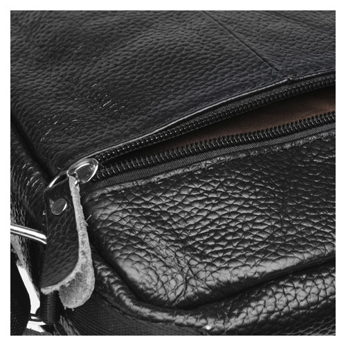 Чоловіча шкіряна сумка Keizer K13657-black фото №5