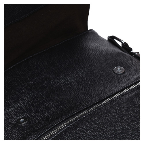 Чоловіча шкіряна сумка Keizer K187015-black фото №8