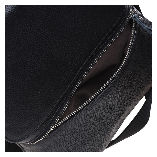 Чоловіча шкіряна сумка Keizer K187015-black фото №7