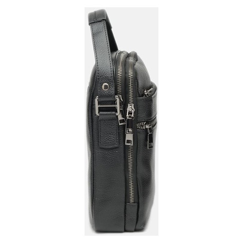 Чоловіча шкіряна сумка Keizer K117622-3-black фото №4