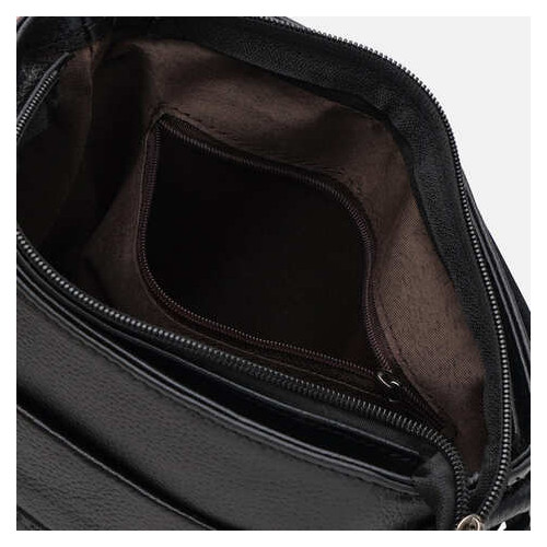 Чоловічі шкіряні сумки Keizer K18159bl-black фото №5