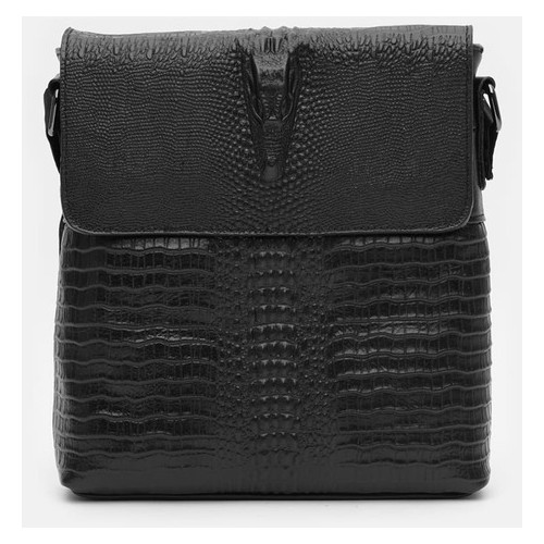 Чоловічі шкіряні сумки Keizer K18159bl-black фото №2