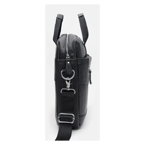 Чоловіча шкіряна сумка Keizer K11118a-black фото №4