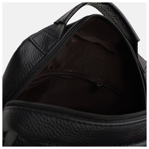 Чоловіча шкіряна сумка Keizer K1602-black фото №5