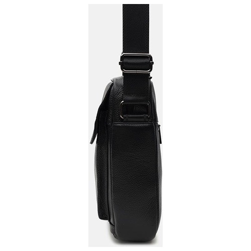 Чоловіча шкіряна сумка Keizer K1602-black фото №4