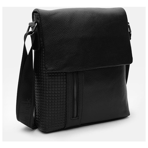 Чоловіча шкіряна сумка Keizer K10122bl-black фото №2
