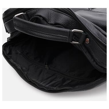 Чоловіча шкіряна сумка Keizer K1711bl-black фото №6